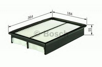 BOSCH 1457433081 -  Воздушный фильтр
