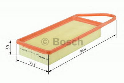 BOSCH 1457433591 -  Воздушный фильтр