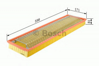 BOSCH 1457433626 -  Воздушный фильтр
