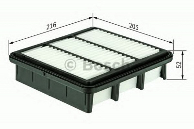 BOSCH 1457433969 -  Воздушный фильтр