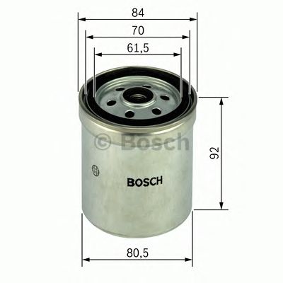 BOSCH 1457434051 -  Топливный фильтр