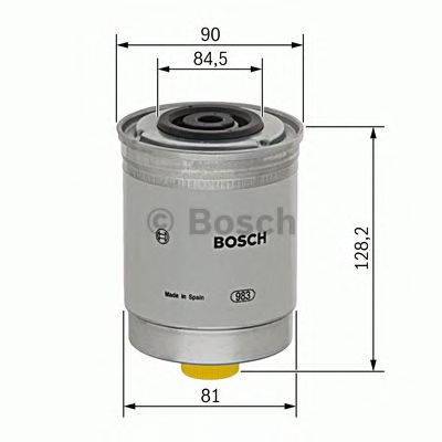 BOSCH 1457434400 -  Топливный фильтр