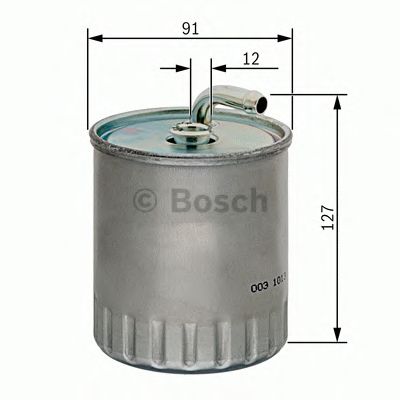 BOSCH 1457434416 -  Топливный фильтр