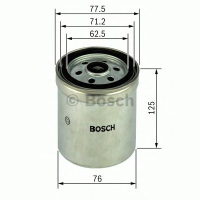 BOSCH 1457434432 -  Топливный фильтр