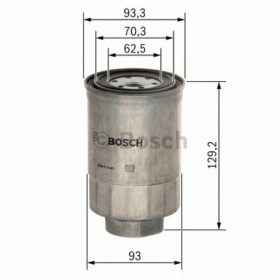 BOSCH 1457434438 -  Топливный фильтр