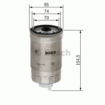 BOSCH 1457434451 -  Топливный фильтр