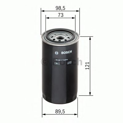 BOSCH 1457434456 -  Топливный фильтр
