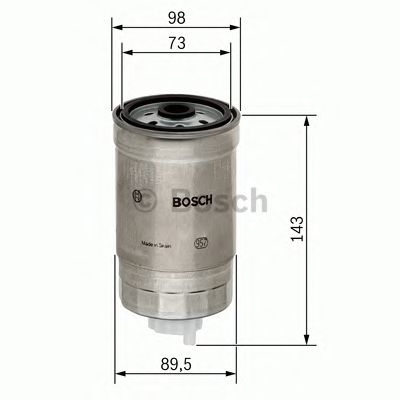 BOSCH 1457434459 -  Топливный фильтр
