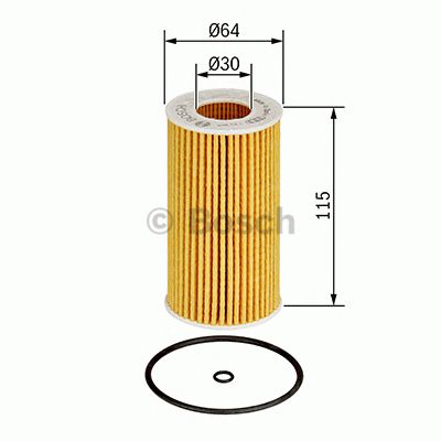 BOSCH 1457437002 -  Масляный фильтр