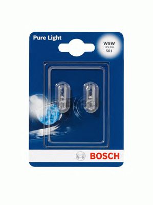 BOSCH Pure Light W5W 2шт