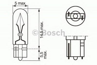 BOSCH 1987302208 -  Лампа, лампа чтения