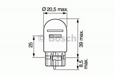 BOSCH 1987302252 -  Лампа накаливания, фонарь сигнала тормож./ задний габ. огонь