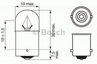 BOSCH 1987302510 -  Лампа накаливания