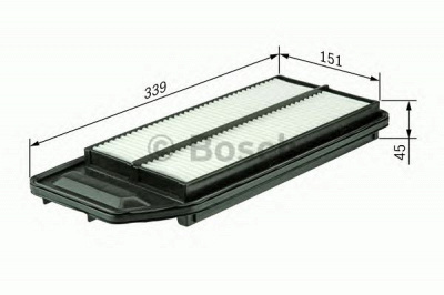 BOSCH 1987429192 -  Воздушный фильтр