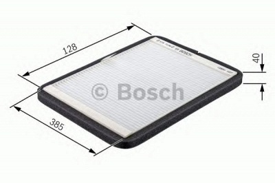 BOSCH 1987431154 -  Фильтр воздуха в салоне