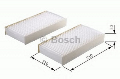 BOSCH 1987431167 -  Фильтр воздуха в салоне