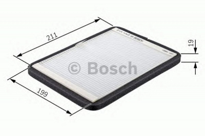 BOSCH 1987432021 -  Фильтр воздуха в салоне