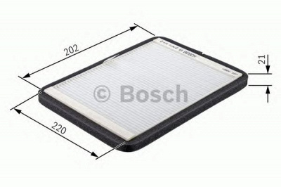 BOSCH 1987432063 -  Фильтр воздуха в салоне