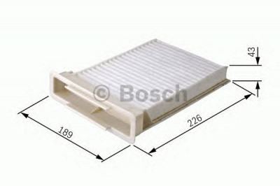 BOSCH 1987432120 -  Фильтр воздуха в салоне