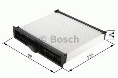 BOSCH 1987432161 -  Фильтр воздуха в салоне