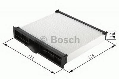 BOSCH 1987432164 -  Фильтр воздуха в салоне
