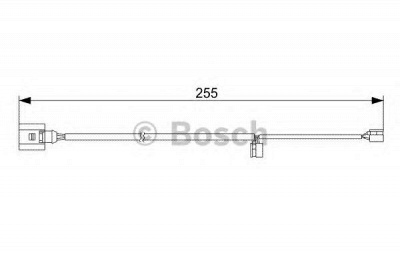 BOSCH 1987473013 -  Сигнализатор, износ тормозных колодок