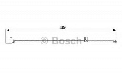 BOSCH 1987473025 -  Сигнализатор, износ тормозных колодок