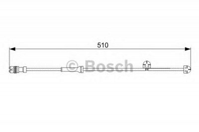 BOSCH 1987473029 -  Сигнализатор, износ тормозных колодок