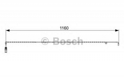 BOSCH 1987473055 -  Сигнализатор, износ тормозных колодок