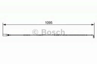 BOSCH 1987473069 -  Сигнализатор, износ тормозных колодок