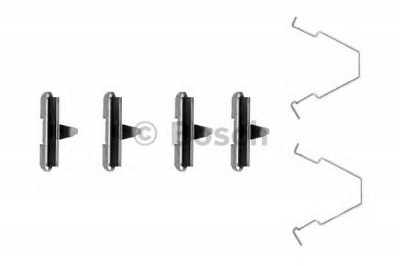 BOSCH 1987474280 -  Комплектующие, колодки дискового тормоза