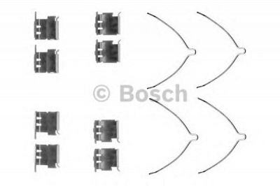 BOSCH 1987474396 -  Комплектующие, колодки дискового тормоза