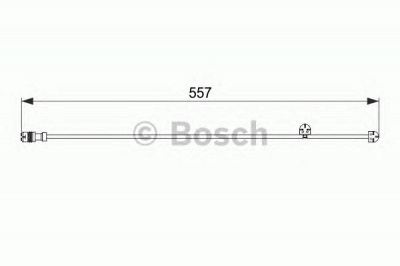 BOSCH 1987474555 -  Сигнализатор, износ тормозных колодок