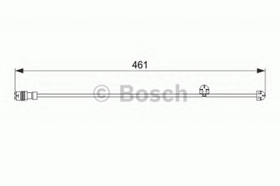 BOSCH 1987474558 -  Сигнализатор, износ тормозных колодок