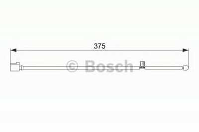 BOSCH 1987474562 -  Сигнализатор, износ тормозных колодок
