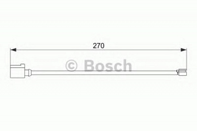 BOSCH 1987474564 -  Сигнализатор, износ тормозных колодок