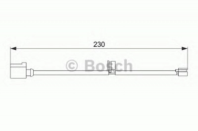 BOSCH 1987474569 -  Сигнализатор, износ тормозных колодок