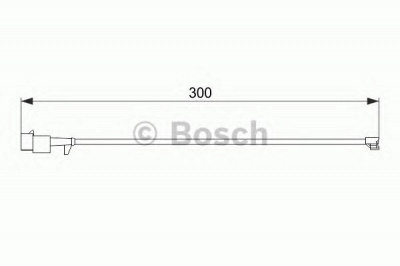 BOSCH 1987474576 -  Сигнализатор, износ тормозных колодок