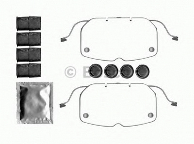 BOSCH 1987474740 -  Комплектующие, колодки дискового тормоза