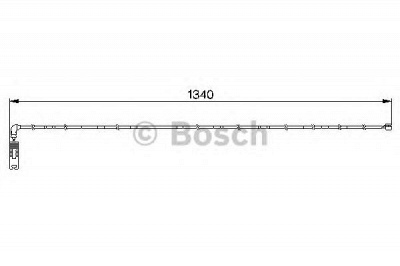 BOSCH 1987474944 -  Сигнализатор, износ тормозных колодок