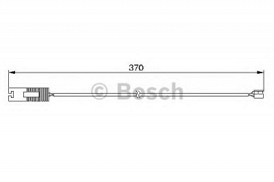 BOSCH 1987474952 -  Сигнализатор, износ тормозных колодок