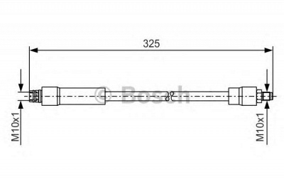 BOSCH 1987476082 -  Тормозной шланг