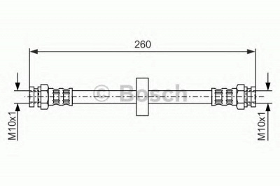 BOSCH 1987476092 -  Тормозной шланг