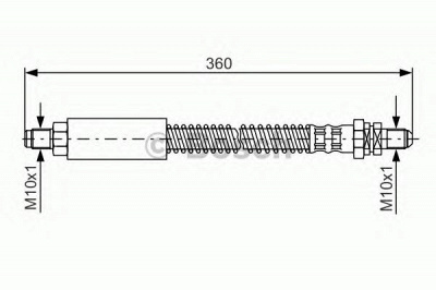 BOSCH 1987476094 -  Тормозной шланг