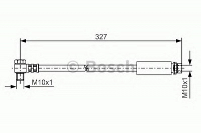 BOSCH 1987476098 -  Тормозной шланг