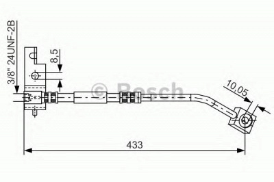 BOSCH 1987476103 -  Тормозной шланг