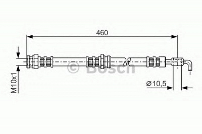 BOSCH 1987476112 -  Тормозной шланг