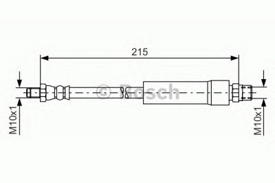 BOSCH 1987476142 -  Тормозной шланг