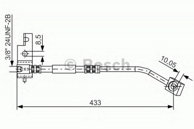 BOSCH 1987476149 -  Тормозной шланг