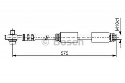 BOSCH 1987476172 -  Тормозной шланг